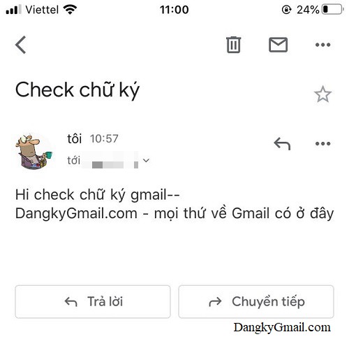 Cách tạo danh thiếp điện tử trên gmail