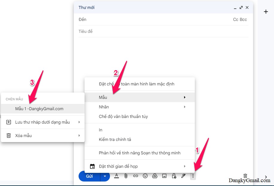 Cách tạo Email mẫu, email soạn sẵn trong Gmail